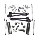 SuperLift 4 inch Lift Kit w- FOX Shocks For 2013-2018 Ram 3500 4WD Diesel