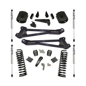 SuperLift 4 inch Lift Kit w- FOX Shocks For 2014-2018 Ram 2500 4WD Diesel w- Radius Arms
