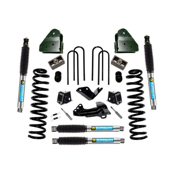 4 inch Ford Suspension Lift Kit with Bilstein Shocks - 2005-2007 F250-350 4WD - DIESEL-K796B