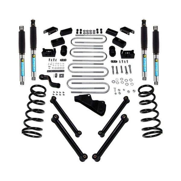 4 inch Dodge Suspension Lift Kit with Bilstein Shocks 2010-2013 2500 and 2010-2012 3500 Ram w-Diesel Engine 4WD-K965B