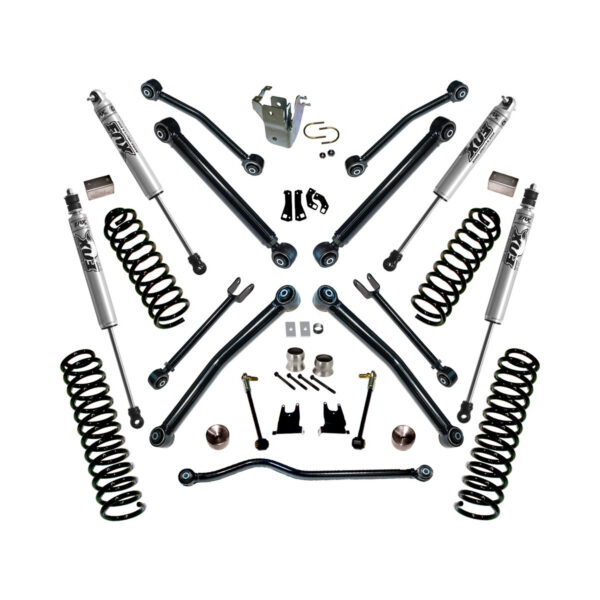 SuperLift 4" Lift Kit with FOX Shocks for 2007-2015 Jeep JK 4 Door