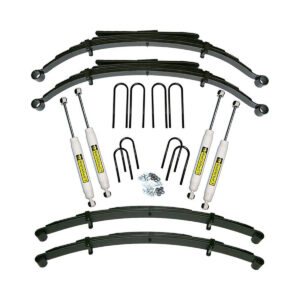 4 inch GM Suspension Lift Kit with Rear Springs - 1973-1991 Solid Axle 1-2 Ton Vehicles 4WD -K419