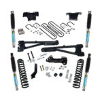 SuperLift 4" Radius Arm Lift Kit For 2017-2021 Ford F-250 and F-350 Super Duty 4WD - with Bilstein Shocks - Diesel Only