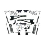 SuperLift 4" Radius Arm Lift Kit For 2017-2021 Ford F-250 and F-350 Super Duty 4WD - with Superide Shocks - Diesel Only