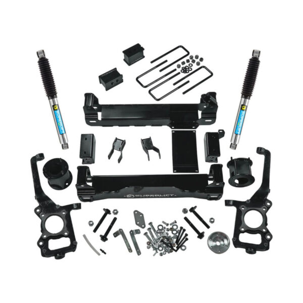 SuperLift 4.5" Lift Kit For 2009-2014 Ford F-150 4WD - with Bilstein Rear Shocks