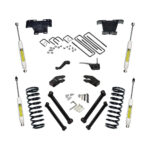 SuperLift 5" Lift Kit For 2000-2001 Dodge Ram 1500 4WD - Control Arm Kit with Superide Shocks