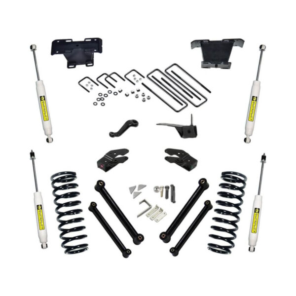 SuperLift 5" Lift Kit For 2000-2001 Dodge Ram 1500 4WD - Control Arm Kit with Superide Shocks