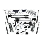 SuperLift 6 and 4-Link Complete Lift Kit for 2017-2021 Ford F-250 4WD Diesel with SL Shocks k171
