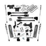 SuperLift 6" 4-LINK Kit 2017-2020 Ford F-250 F-350 Super Duty 4WD Diesel FOX Shocks
