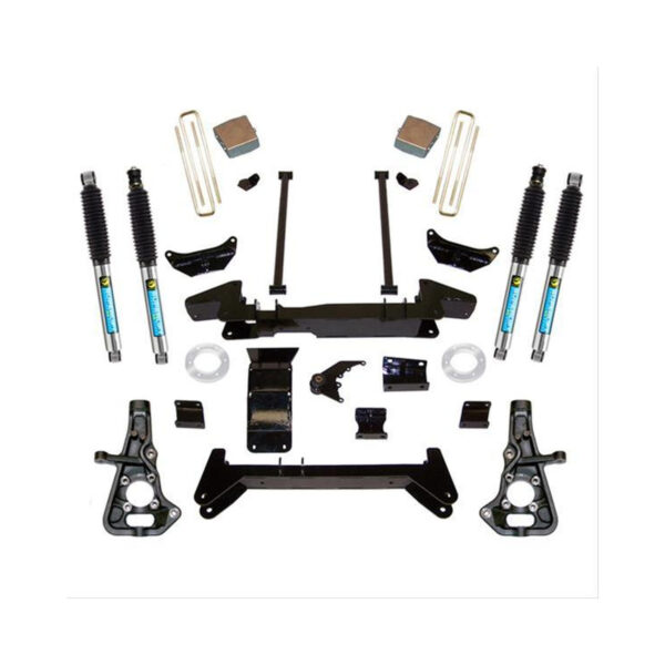 SuperLift 6" Lift Kit 1999-2010 Chevy Silverado GMC Sierra 2500 Non HD/1500HD 4WD Knuckle Kit Bilstein Shocks