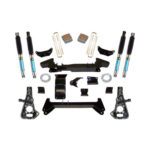 SuperLift 6" Lift Kit 2001-2010 Chevy Silverado GMC Sierra 2500HD/3500 4WD Knuckle Kit Bilstein Shocks