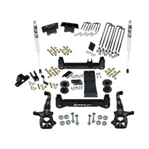 SuperLift 6" Lift Kit 2019-2020 Chevrolet Silverado GMC Sierra 1500 4WD FOX Shocks excl Trailboss/AT4