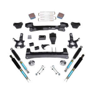 SuperLift 6" Lift Kit For 1999-2006 Chevy Silverado and GMC Sierra 1500 4WD - Knuckle Kit with Bilstein Shocks