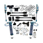 SuperLift 6" Lift Kit For 2011-2016 Ford F-250 and F-350 Super Duty 4WD - with a 4-Link Conversion, King Coilovers and King rear Shocks