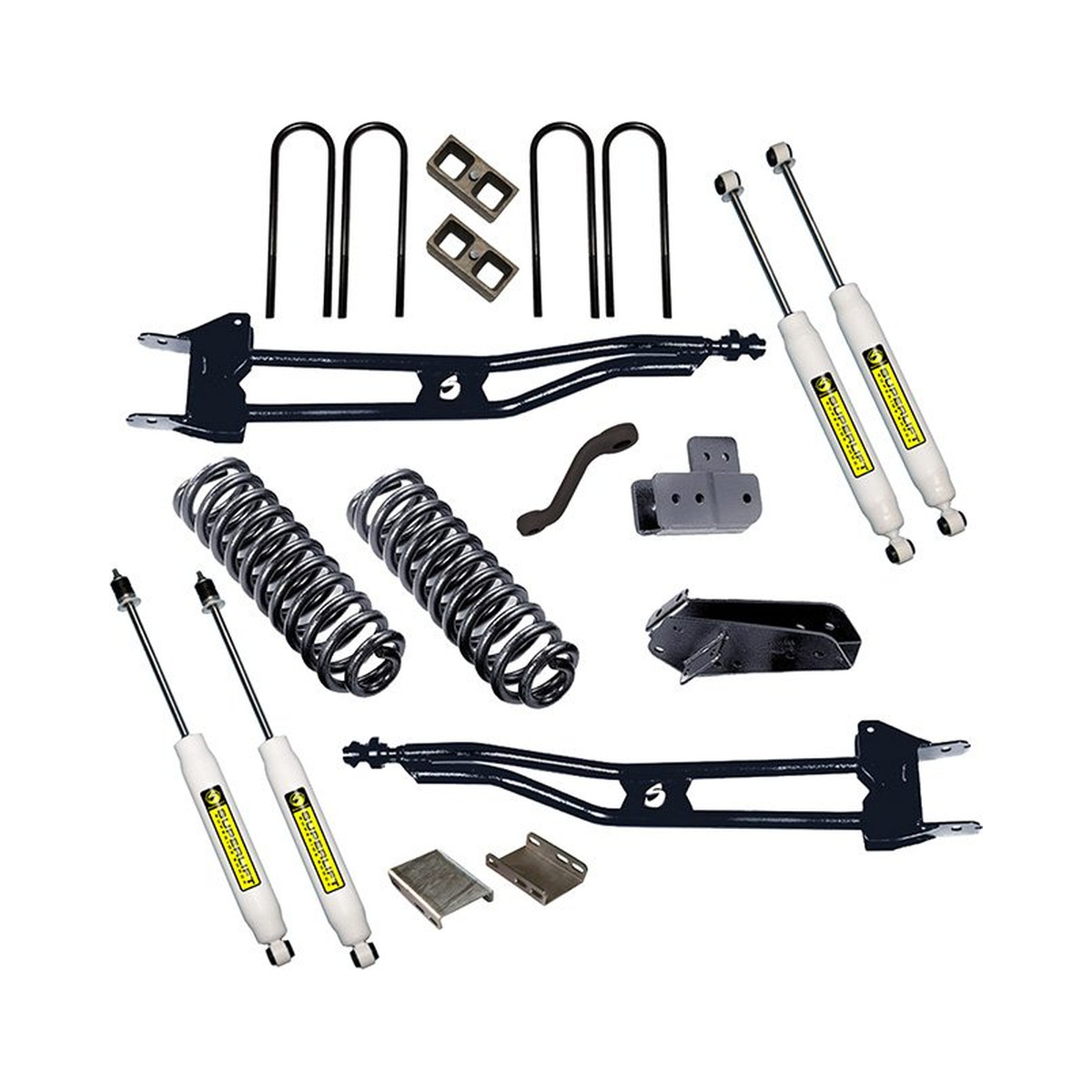 6 inch Ford Superunner Suspension Lift Kit - 1980-1996 Bronco 4WD-K388