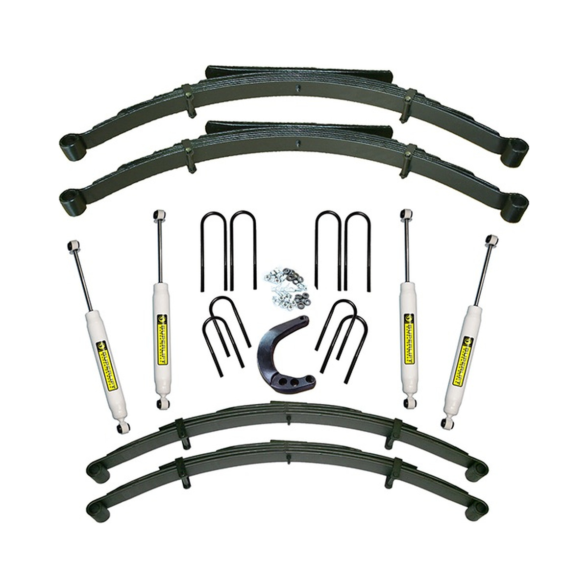SuperLift 6" GM Suspension Lift Kit with Rear Springs - for 1973-1991 Solid Axle Chevy/GMC 1500 Suburban 4WD