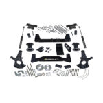 SuperLift 6.5" Lift Kit For 2007-2013 Chevy Silverado and GMC Sierra 1500 4WD - with Superide Rear Shocks