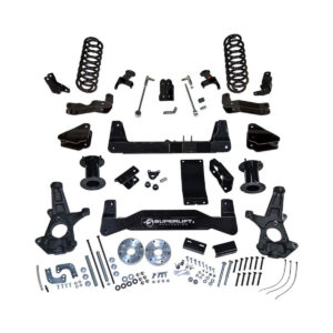 SuperLift 6.5 inch Lift Kit For 2015-2017 Chevy Tahoe 1500 4WD with OE ALUMINUM or STAMPED Steel Control Arms