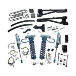 SuperLift 8" Lift Kit For 2008-2010 Ford F-250 and F-350 Super Duty 4WD - with Replacement Radius Arms, King Coilovers and King rear Shocks