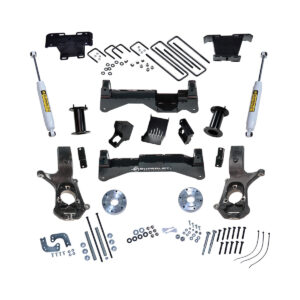 SuperLift 8" Lift Kit - 2014-2017 Chevy Silverado and GMC Sierra 1500 with OE Aluminum or Stamp Steel Control Arms - 4WD