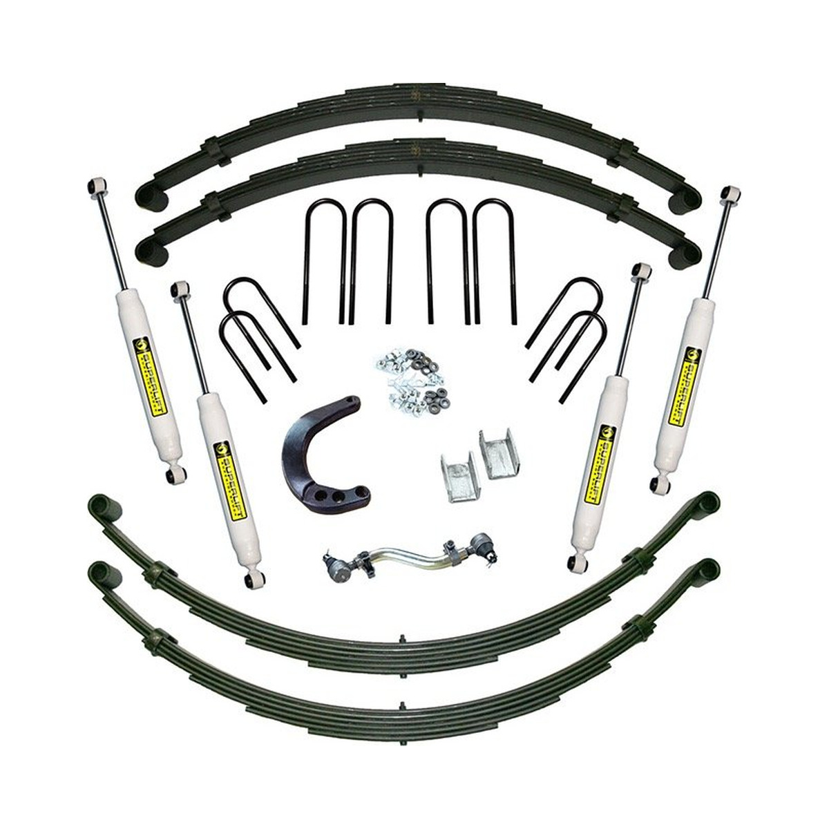 SuperLift 8" Lift Kit (with Rear Springs) - 1973-1991 Chevy/GMC 1/2 Ton Solid Axle Vehicles 4WD