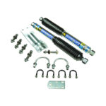 SuperLift Dual Steering Stabilizer Kit with SS series shocks by Bilstein For 1969-1993 Dodge 1/2 and 3/4 ton 4WD
