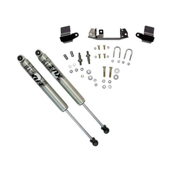 SuperLift FOX 2.0 Dual Steering Stabilizer Kit for 2003-2008 Dodge Ram 2500 3500 4WD - 92718