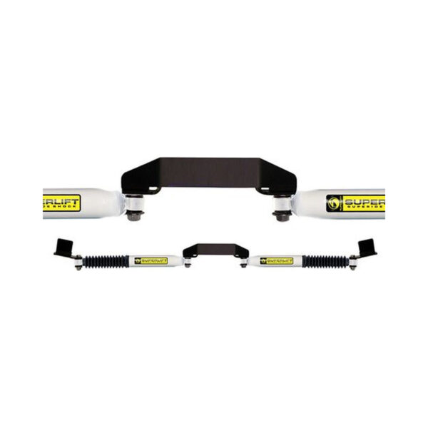 Superlift Hydraulic Dual Steering Stabilizer Kit For 1999-2004 Ford F-250 4WD