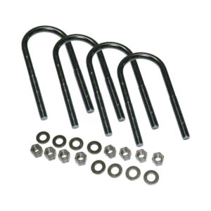 SuperLift Ubolt Kit 5/8 x 3 1/4 x 19 - Large Radius with Hardware