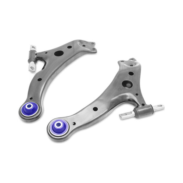 SuperPro Front Lower Control Arm Set with SuperPro Bushings for 2002 Toyota Camry LE - TRC1052