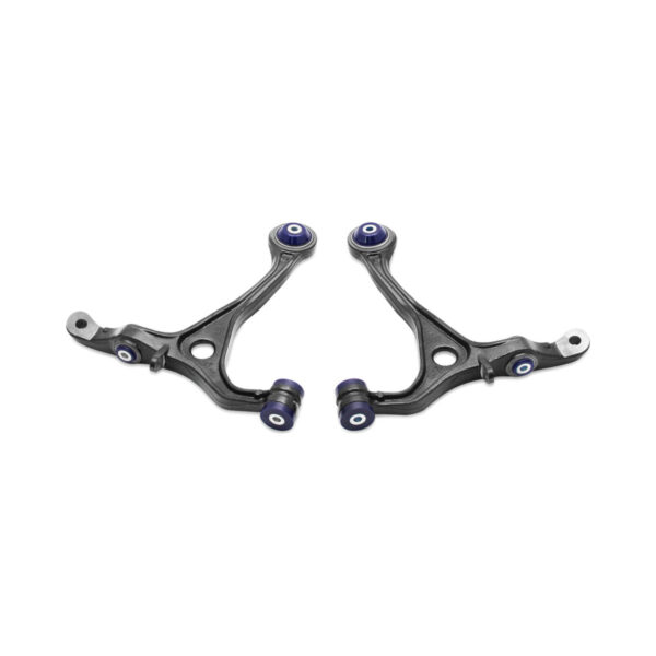 SuperPro Front Lower Control Arm Set with SuperPro Bushings for 2003 Honda Accord DX & 2004 Acura TSX Base - TRC1096