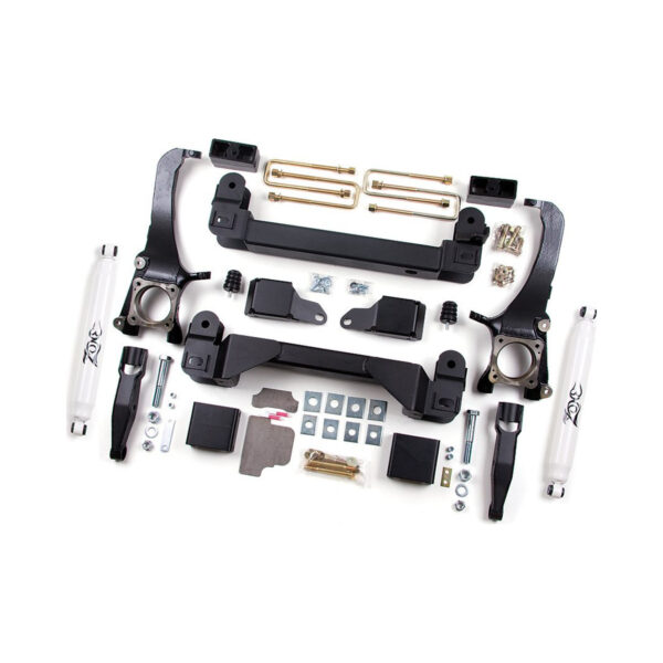T1 - Zone Offroad 5" Lift Kit Suspension System for 2007-2015 Toyota Tundra
