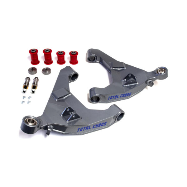 Total Chaos Lower Control Arms Stock Length 4130 Expedition Series without Shock Mounts for 2005-2015 Toyota Tacoma