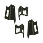 Total Chaos Weld-on Upper Coil Bucket Tower Gussets For 1996-2004 Toyota Tacoma 4WD/2WD Prerunner (6 lug)