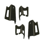 Total Chaos Weld-on Upper Coil Bucket Tower Gussets For 2005-2019 Toyota Tacoma