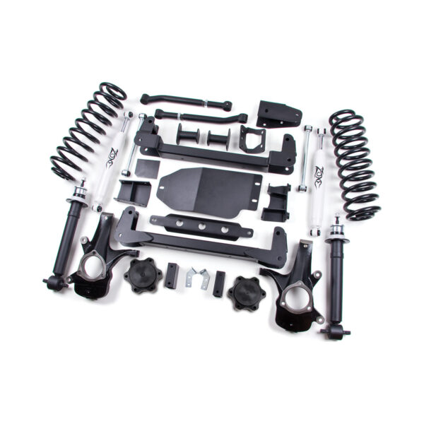 Zone Offroad 6.5" Lift Kit for 2007, 2008, 2009, 2010, 2011, 2012, 2013, 2014 Chevy/GMC Avalanche, Suburban, Tahoe, Yukon, Yukon XL 1500 4WD