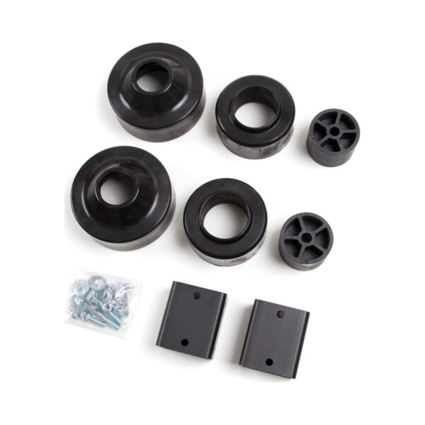 Zone Offroad 2" Coil Spacers Lift Kit 2007-2017 Jeep Wrangler JK