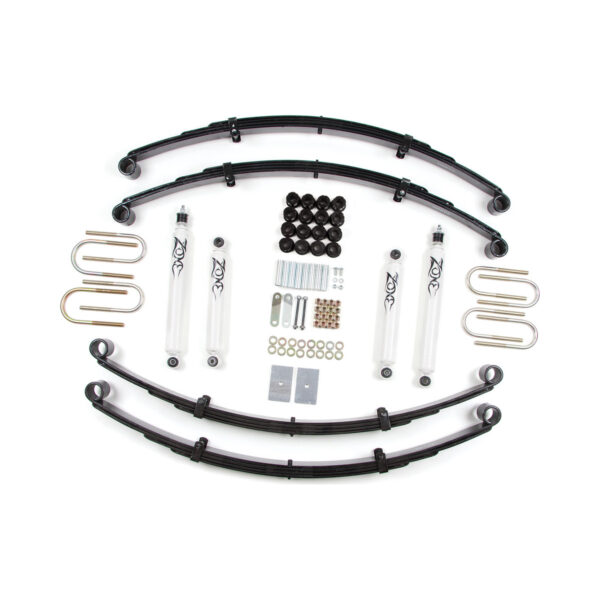 Zone Offroad 2" Leaf Springs Lift Kit 1987-1995 Jeep Wrangler YJ