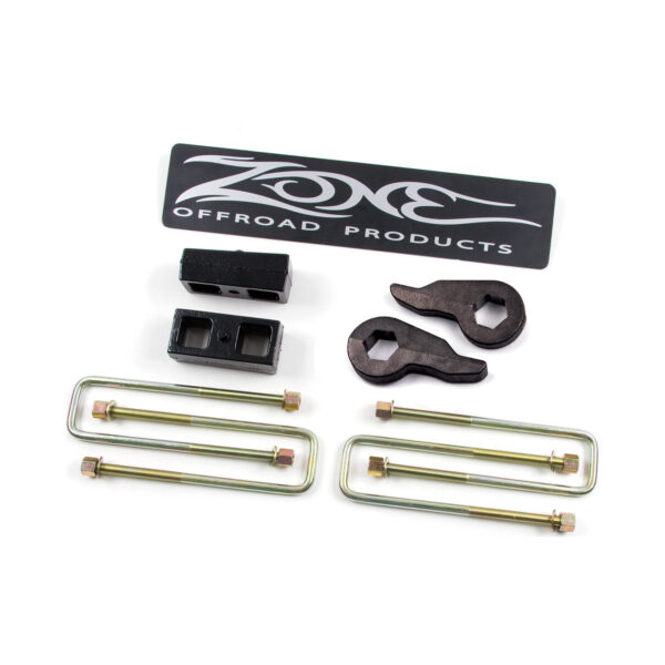 Zone Offroad 2" Torsion Bar Keys Lift Kit 1988-2006 Chevy/GMC 1/2 Ton Pickup & SUV