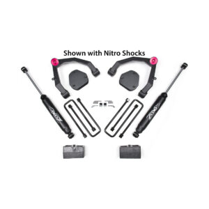 Zone Offroad 3.5" Upper Control Arms Lift Kit 2007-2013 Chevy/GMC 1500 2WD
