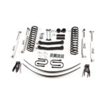 Zone Offroad 4-1/2" Coil Springs Lift Kit 1984-2001 Jeep XJ