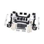 Zone Offroad 4 inch IFS System w-Strut Top Spacers Lift Kit 2006-2008 Dodge Ram 1500.jpg