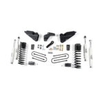 Zone Offroad 4" Radius Arm Drop Brackets Lift Kit 2013-2017 Ram 3500 (GAS)