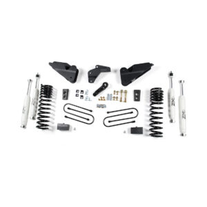 Zone Offroad 4" Radius Arm Drop Brackets Lift Kit 2013-2017 Ram 3500 (GAS)