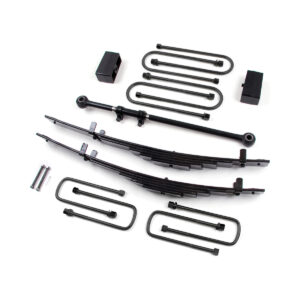 Zone Offroad 4" Leaf Spring Mini-Packs Lift Kit 2000-2005 Ford Excursion 4WD
