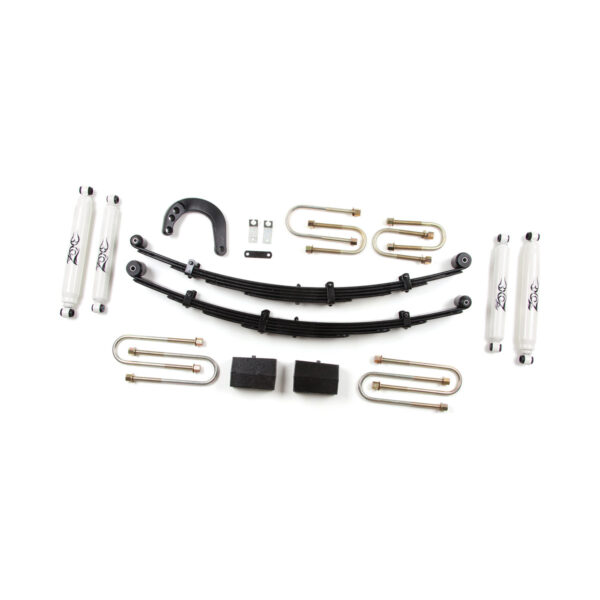 Zone Offroad 4" Leaf Springs Lift Kit 1973-1987 Chevy/GMC 1/2 Ton Pickup & SUV
