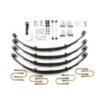 Zone Offroad 4" Leaf Springs Lift Kit 1987-1995 Jeep Wrangler YJ