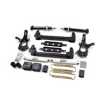 Zone Offroad 4.5" IFS System Lift Kit 2007-2013 Silverado Sierra 1500 2WD