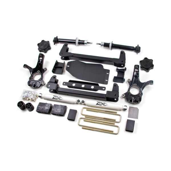 Zone Offroad 4.5" IFS System Lift Kit 2007-2013 Silverado/Sierra 1500 4WD