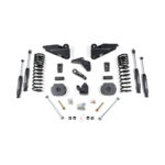 Zone Offroad 4.5" Standard Lift Kit For 2014-2018 Ram 2500 4WD Diesel